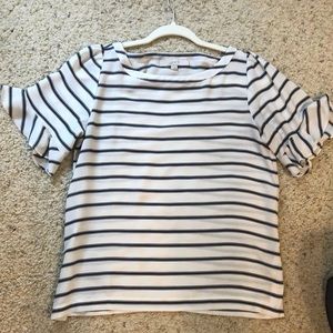 Loft striped top